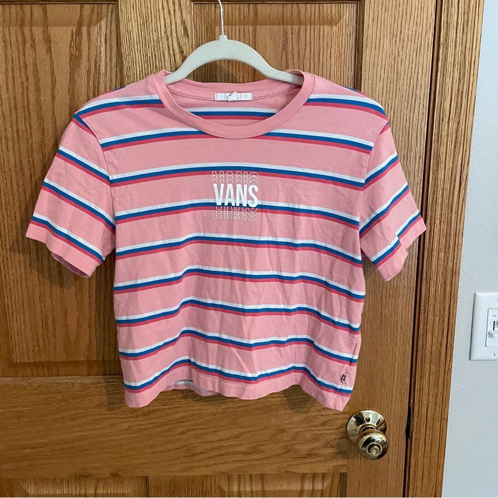 Vans Crop Tee Size Small